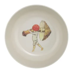 Rätt Start Elsa Beskow Tomtebobarnen bowl Ø14.5 cm, Beige Multi Clearance