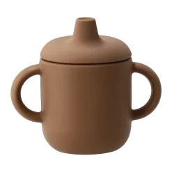 Scandi Living Elvie sippy cup silicone 180 ml, Hazel Brown Outlet
