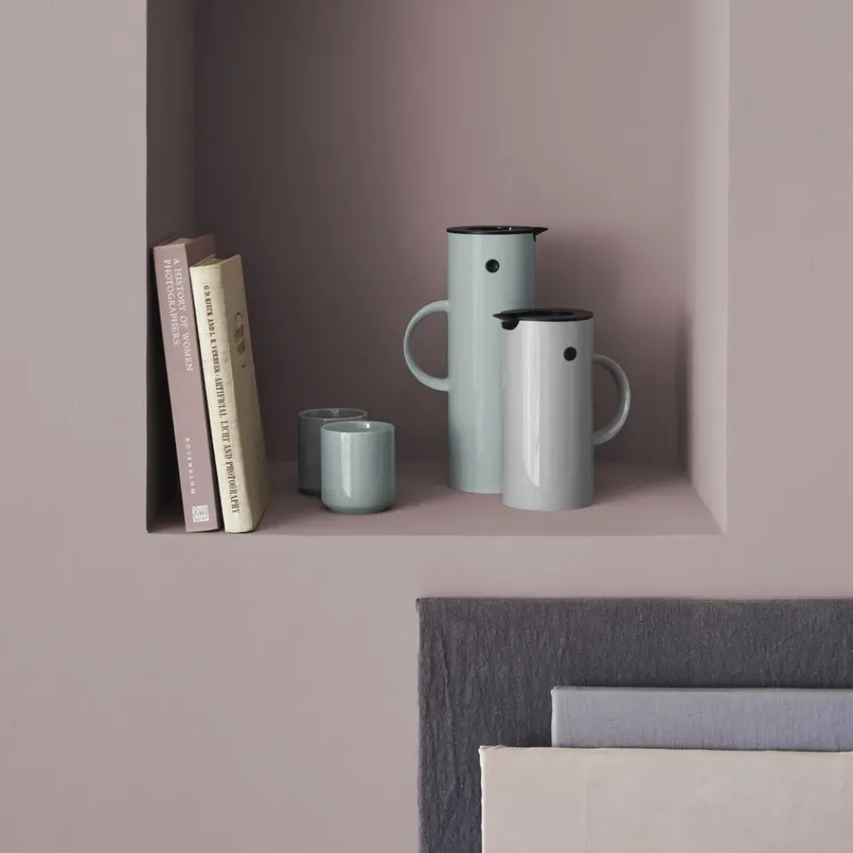 Stelton EM77 vacuum jug 1 l, dusty Green Discount