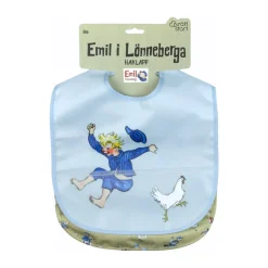 Rätt Start Emil i Lönneberga bib 2-pack, Blue Multi Outlet