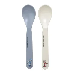 Rätt Start Emil i Lönneberga spoon 2-pack, Blue-white BlueWhite