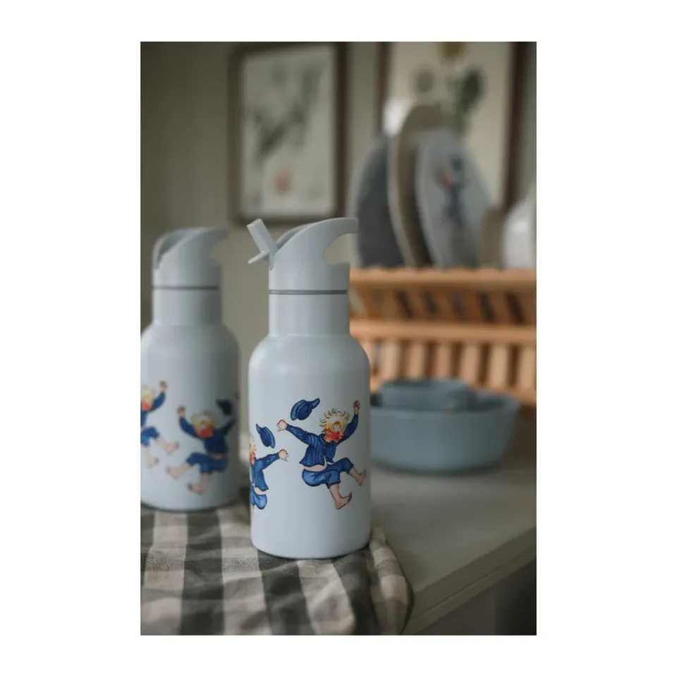 Rätt Start Emil i Lönneberga water bottle 34 cl, Blue Sale