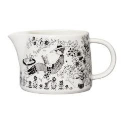 Arabia Emilia pot 35 cl, Black-white BlackWhite Best