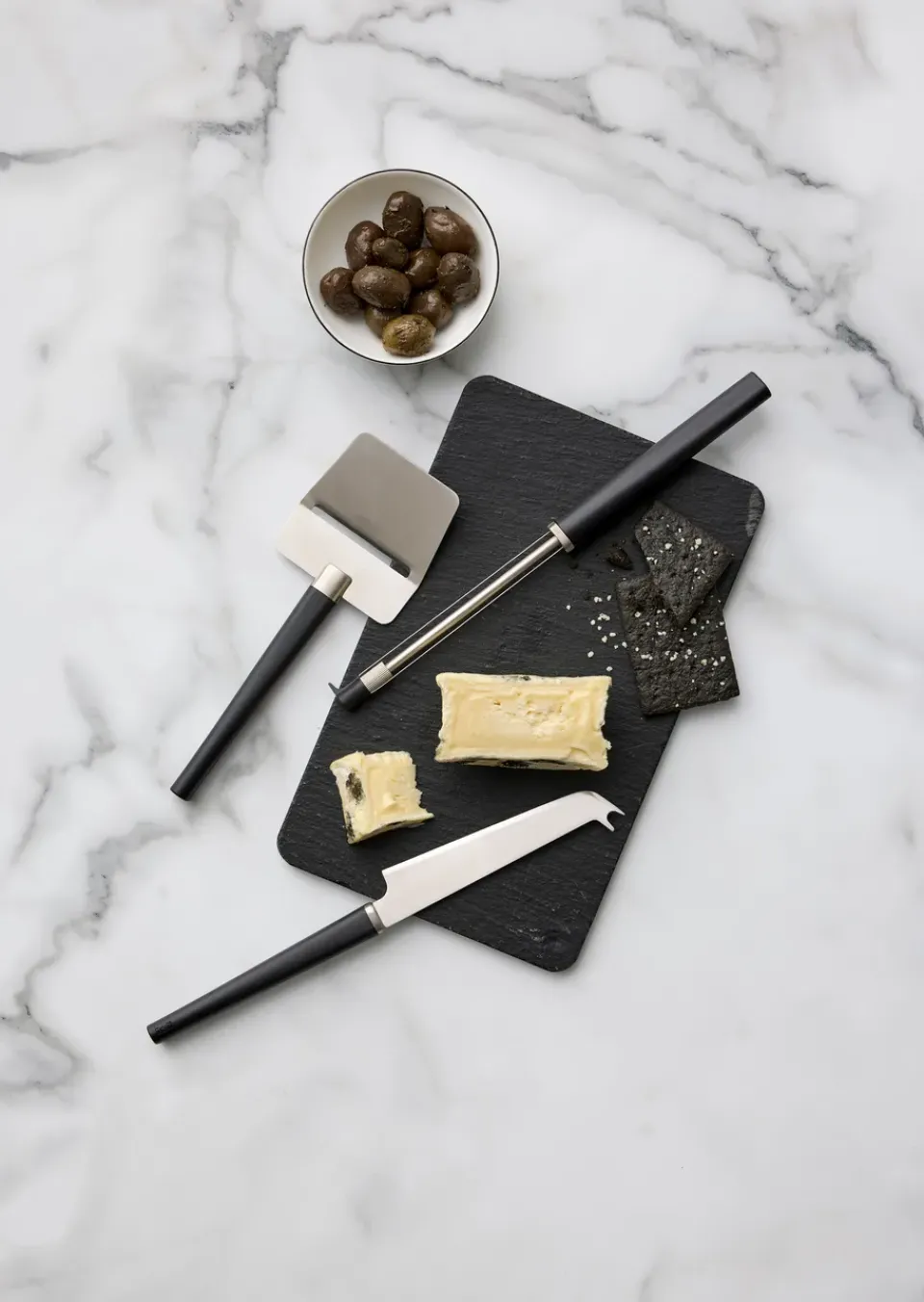 Rosti Emma cheese set 3 pieces, Black Clearance