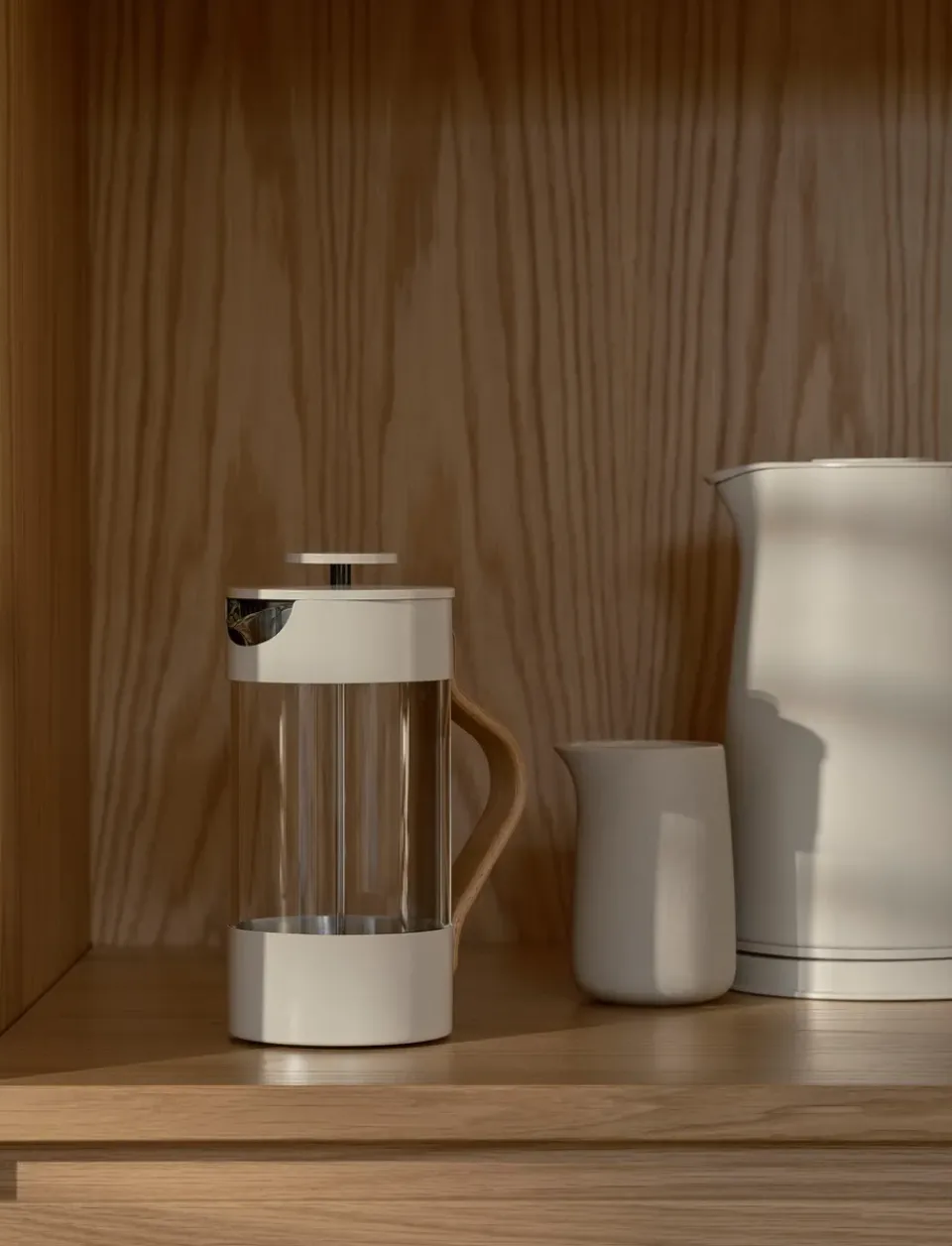 Stelton Emma French Press 1 L, Sand Beige Online
