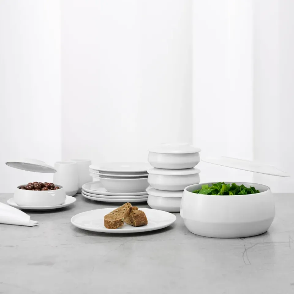 Aida ENSO soup plate, 22 cm White