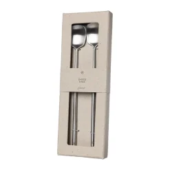 ERNST long drink spoon 2-pack, Stainless steel Silver-coloured New