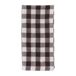 ERNST napkin checkered 40x40 cm, Brown-white BrownWhite Sale