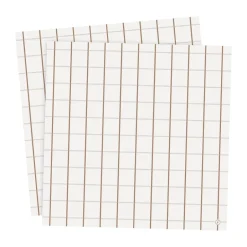 ERNST napkin checkered 33x33 cm 20-pack, Cola-cola BrownWhite Clearance
