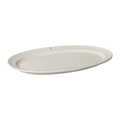ERNST serving platter oval 25x42 cm, Vanilla White Discount