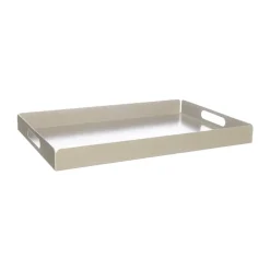 ERNST tray metal 30x45 cm, Cream White Discount