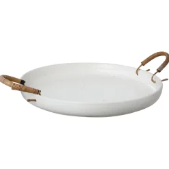 ERNST tray with handle , Ø35 cm White Hot