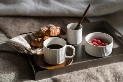 ERNST wooden tray, Acacia, Ø16.5 cm Brown Online
