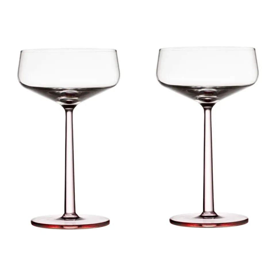 Iittala Essence cocktail glass 2-pack, Rose, 31 cl Pink Clearance