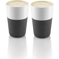 Eva Solo cafe latte mug 2 pack, Black New