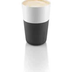 Eva Solo cafe latte mug 2 pack, Black New