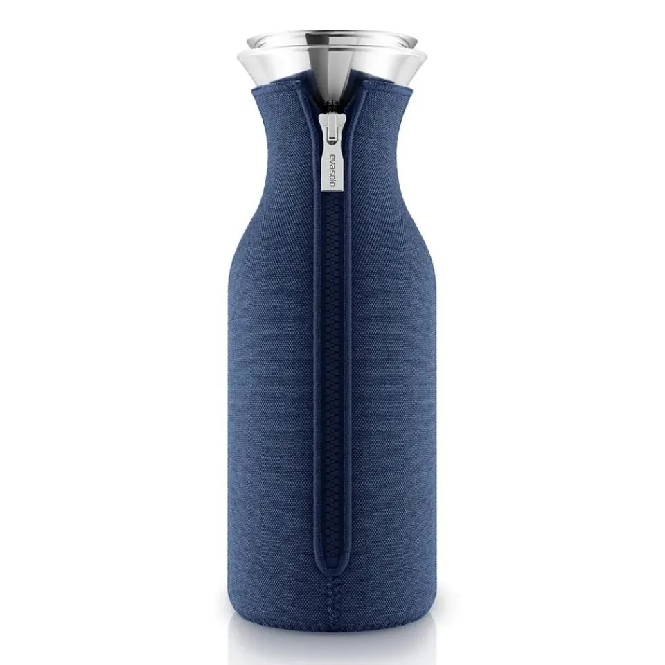 Eva Solo fridge carafe woven cover, navy Blue Clearance