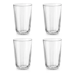 Eva Solo Facet drinking glass 43 cl 4-pack, Clear Transparent