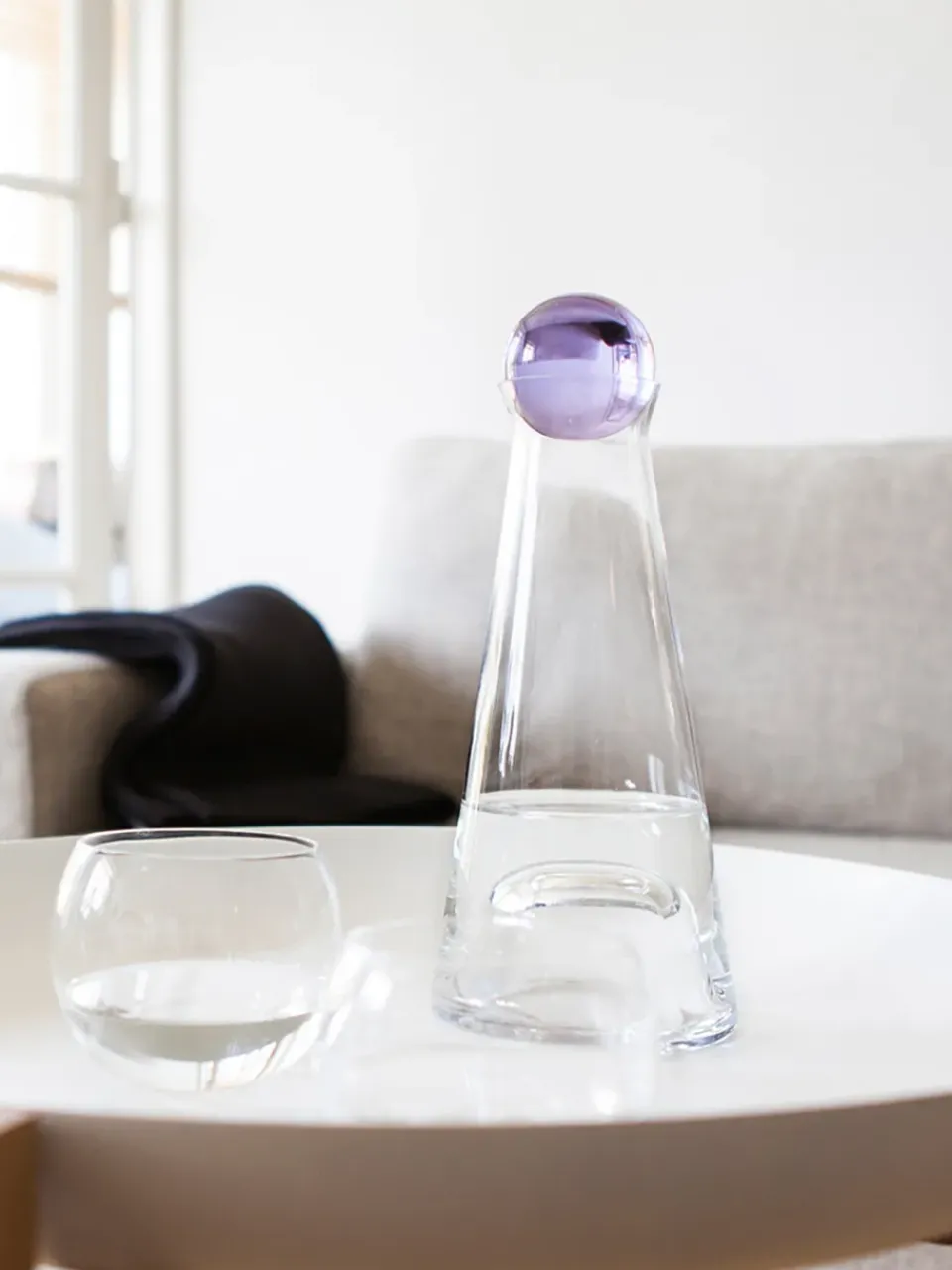 Design House Stockholm Fia carafe, amethyst TransparentPurple Clearance