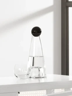Design House Stockholm Fia carafe, black BlueTransparent Best