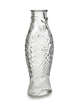 Serax Fish & Fish glass bottle 85 cl, Transparent Discount