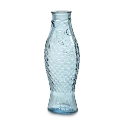 Serax Fish & Fish glass bottle 85 cl, Light Blue Outlet