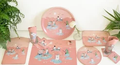 Opto Design Fiske Moomin summer 2022 tray 20x27 cm, Pink PinkMulti Online