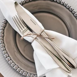 Hardanger Bestikk Fjord cutlery set, 24 pcs Silver-coloured Sale