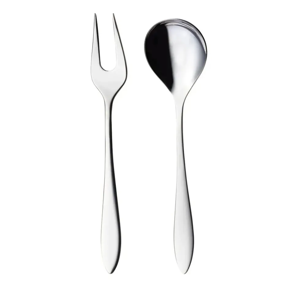 Hardanger Bestikk Fjord serving set, stainless steel Silver-coloured Outlet
