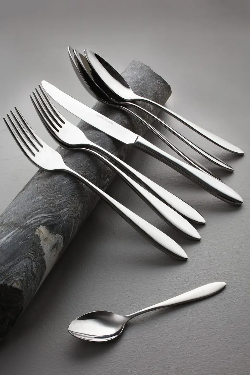 Hardanger Bestikk Fjord serving set, stainless steel Silver-coloured Outlet