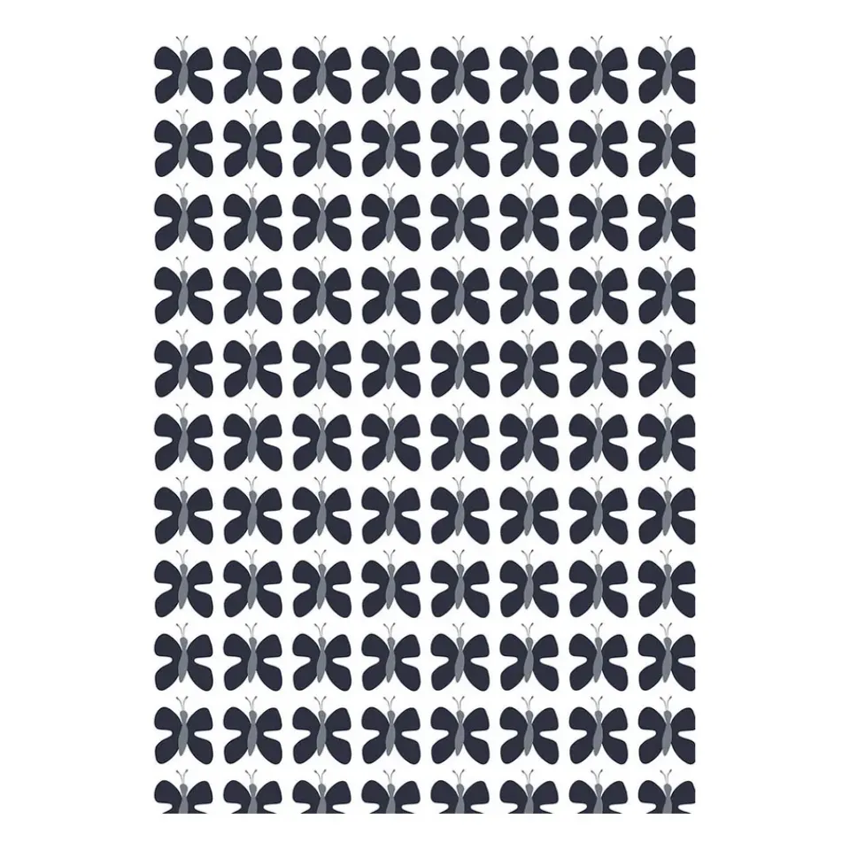 Arvidssons Textil Fjäril Mini oilcloth, Blue New