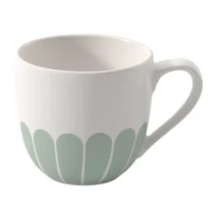 Villeroy & Boch Fleur espresso cup 7 cl, White-green WhiteGreen Discount