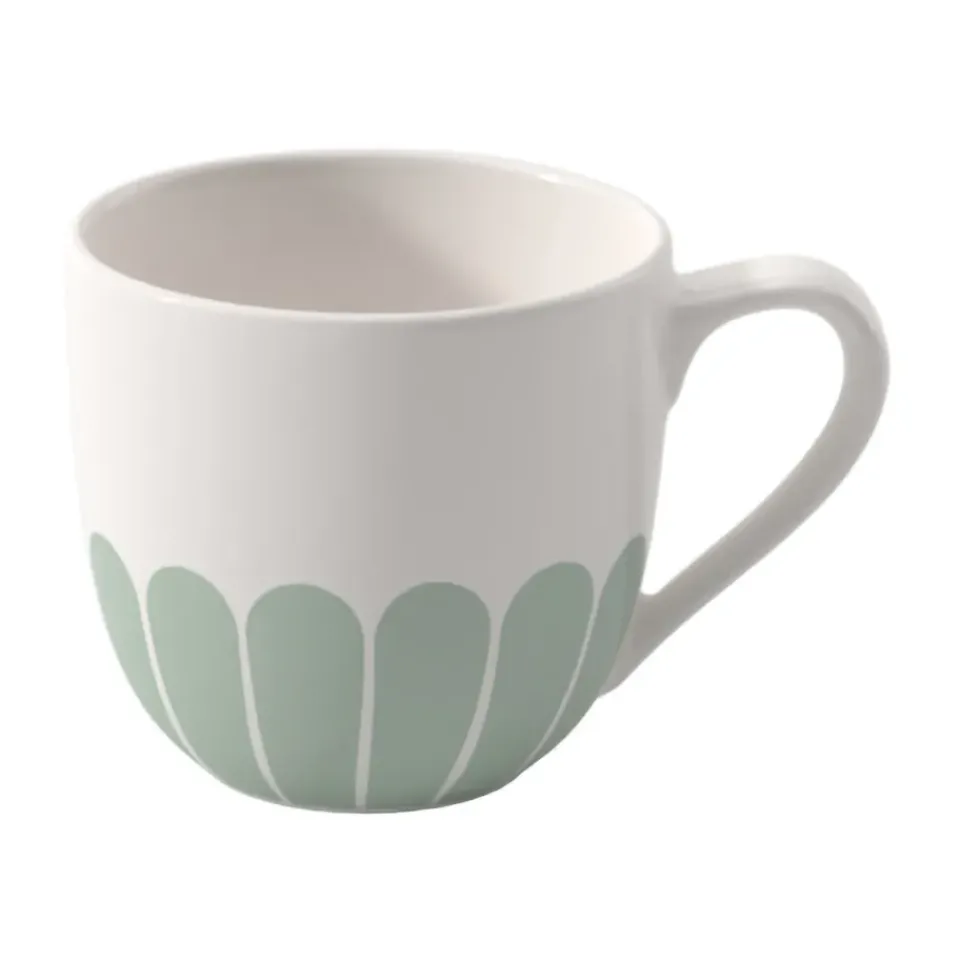 Villeroy & Boch Fleur espresso cup 7 cl, White-green WhiteGreen Discount