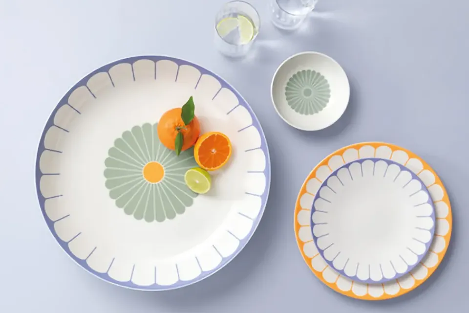 Villeroy & Boch Fleur salad bowl Ø38 cm 3.4 L, Multi Hot