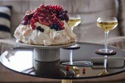 Sagaform Flora cake plate Ø25.5 cm, Beige Online