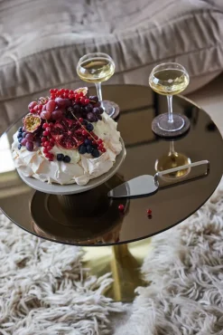 Sagaform Flora cake plate Ø25.5 cm, Beige Online