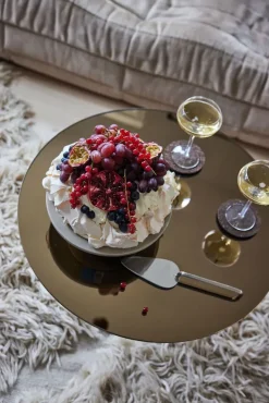 Sagaform Flora cake plate Ø25.5 cm, Beige Online