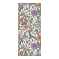 Ekelund Linneväveri Flora runner, 35x80 cm Multi Online