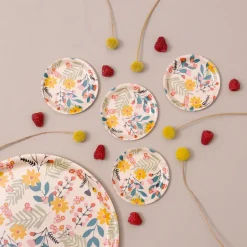 Åry Home Flower coaster Ø11 cm 4-pack, Pink Multi Discount