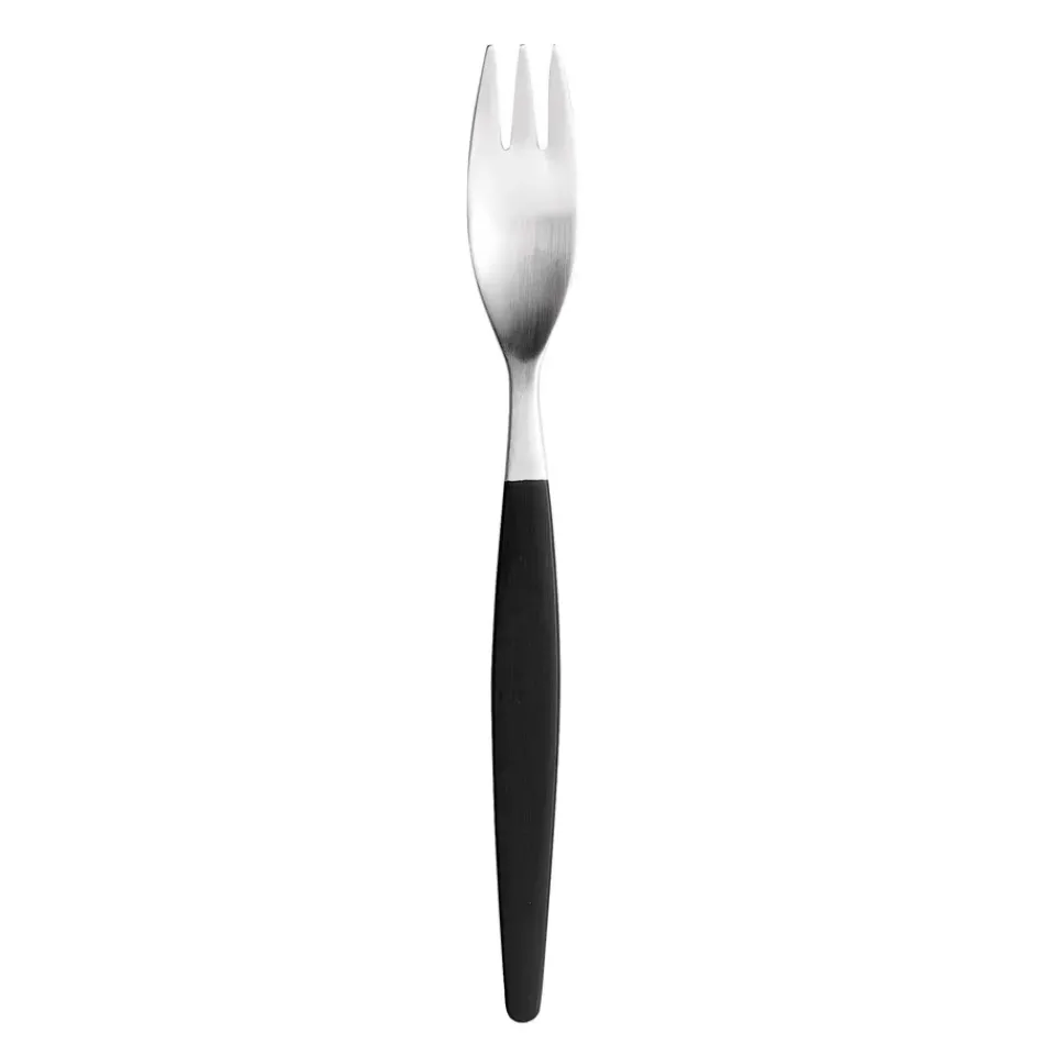 Gense Focus de Luxe table fork, Stainless steel Silver-colouredBlack Online