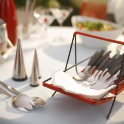 Gense Focus de Luxe table fork, Stainless steel Silver-colouredBlack Online
