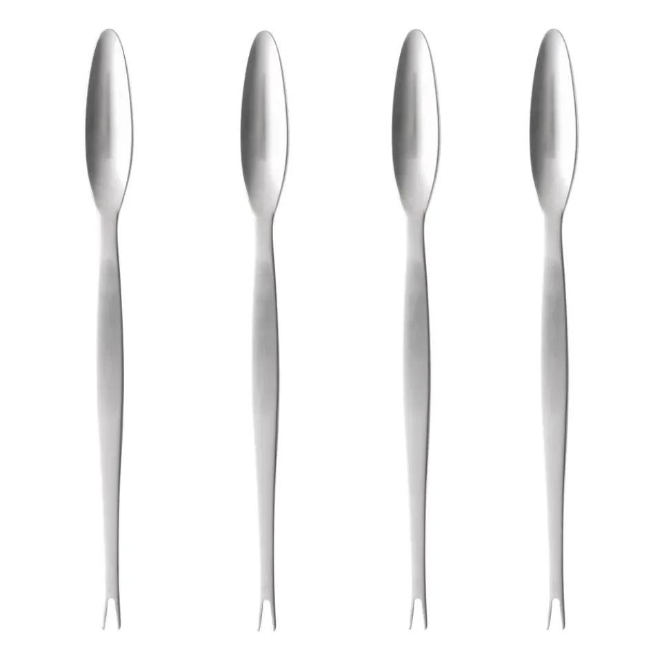 Gense Focus Steel lobster fork, stainless steel 4-pack Silver-coloured Clearance