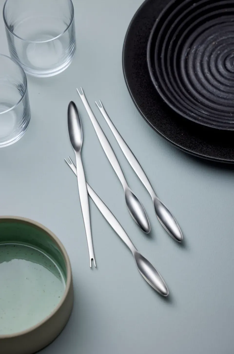 Gense Focus Steel lobster fork, stainless steel 4-pack Silver-coloured Clearance
