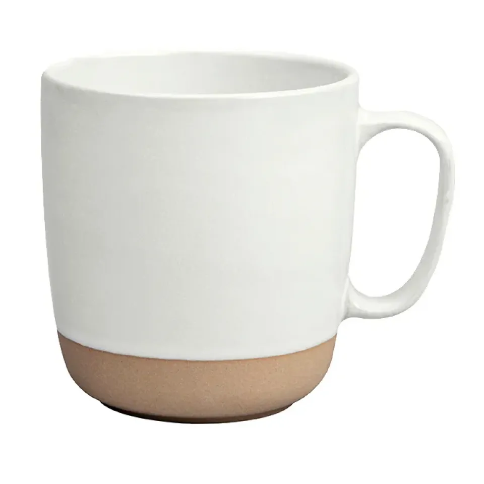 Scandi Living Fossil mug 35 cl, White