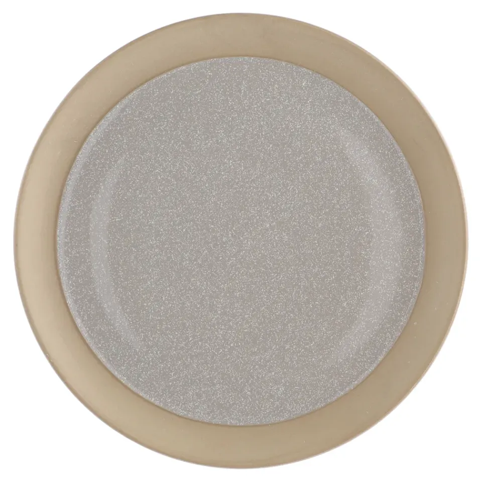 Scandi Living Fossil plate Ø26 cm, Grey