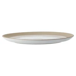 Scandi Living Fossil plate Ø26 cm, White Outlet