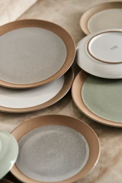 Scandi Living Fossil small plate Ø21 cm, Green Hot