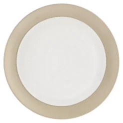 Scandi Living Fossil small plate Ø21 cm, White