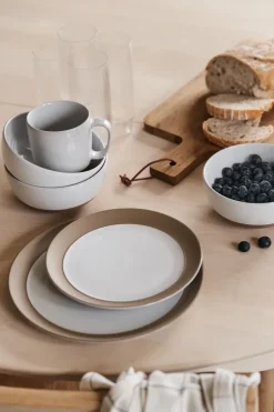Scandi Living Fossil small plate Ø21 cm, White
