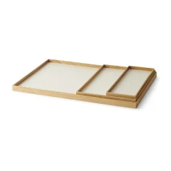 Gejst Frame tray medium 23x34 cm, Oak-beige BrownBeige Hot
